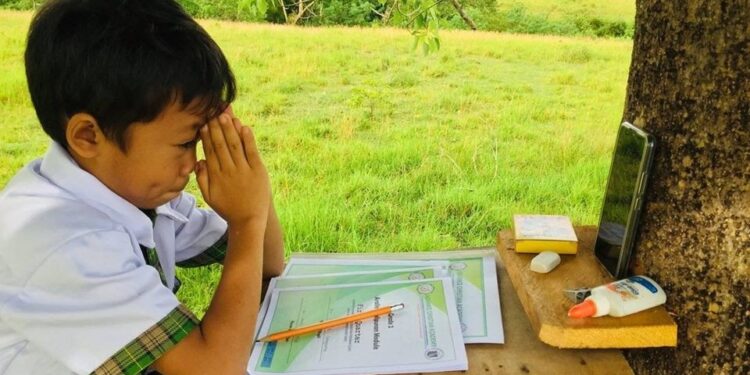 The steep curve of remote learning