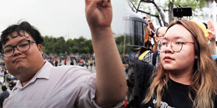 2 Thai protest leaders immediately re-arrested after being released on bail