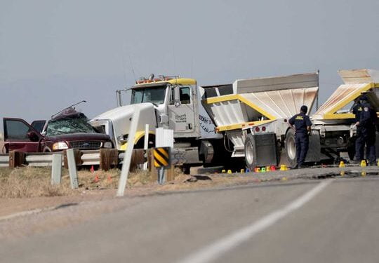 At least 13 killed in crash of SUV carrying over two dozen near US-Mexico border