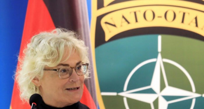 German defence minister says Russia cannot ‘dictate’ to NATO