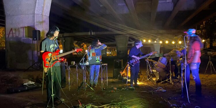 Bangkok’s underground music tribes take over the street at surprise Sunday shows