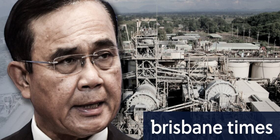Thai PM Prayut under fire over reopening of Australian gold mine