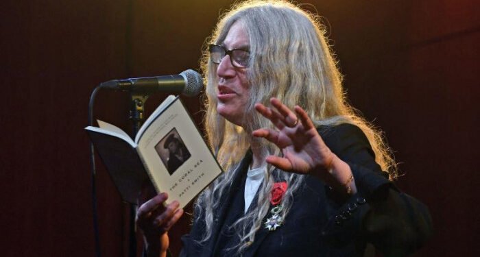 Punk laureate Patti Smith granted France’s highest honour