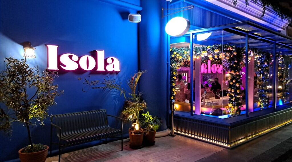 A new popular watering hole in Bangkok, Ristorante ISOLA by Signor Sassi!