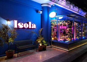 A new popular watering hole in Bangkok, Ristorante ISOLA by Signor Sassi!
