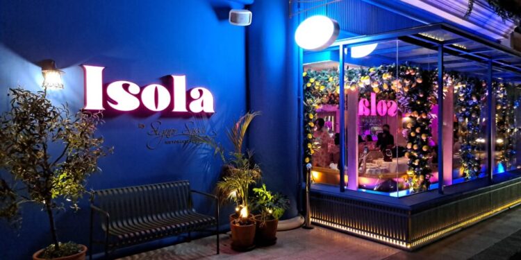 A new popular watering hole in Bangkok, Ristorante ISOLA by Signor Sassi!