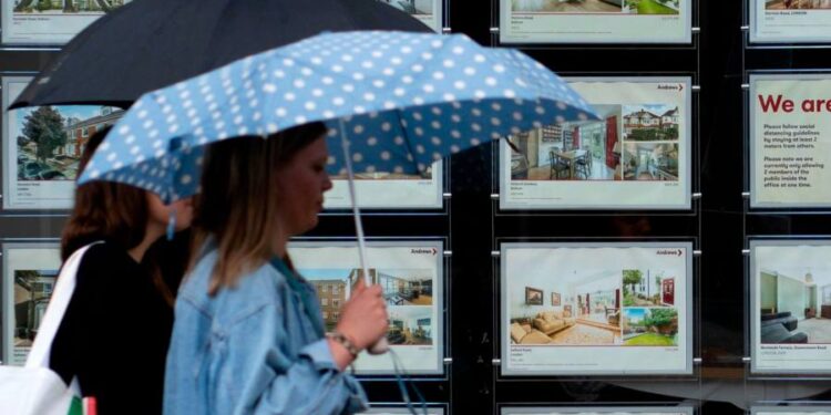 UK house-buying demand falls at fastest pace since 2020 lockdown