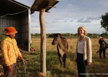 Belgian ambassador tours conservation areas in Cambodia